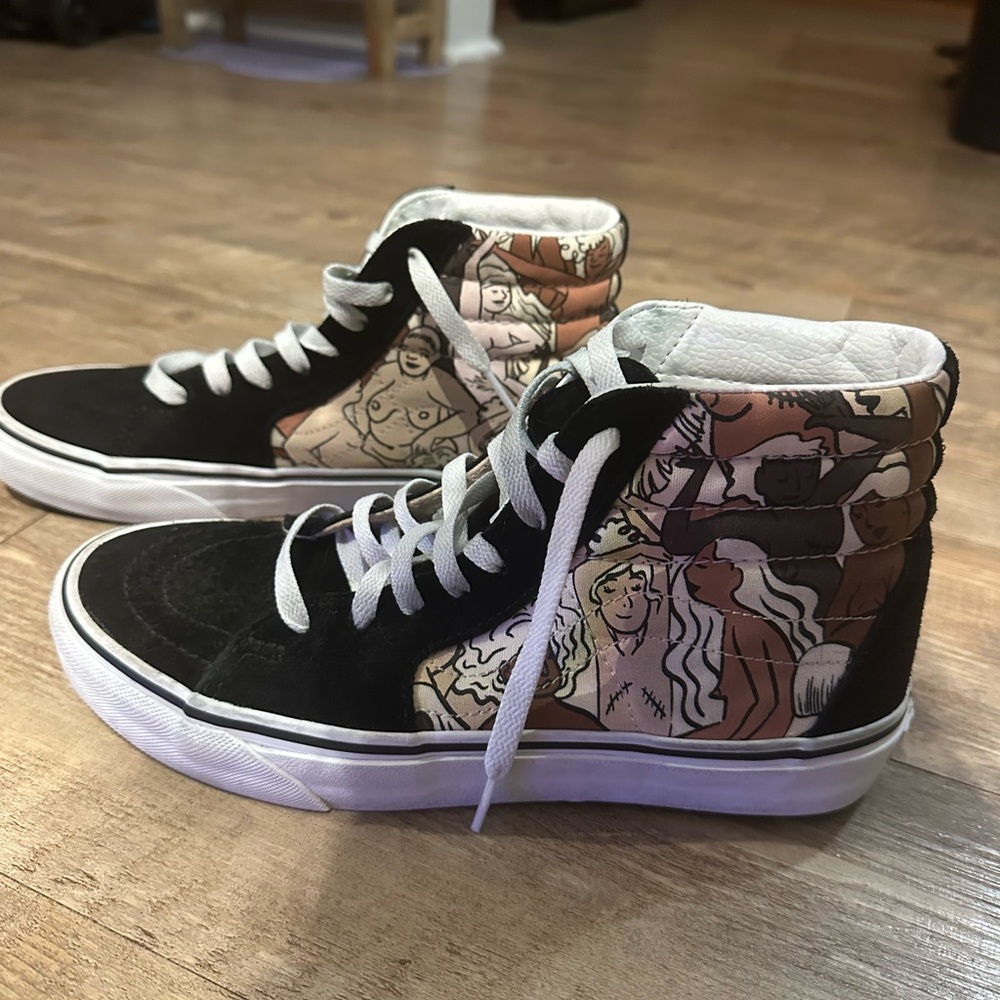 Vans SK8 Breast Cancer Awareness hightops